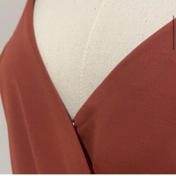 EXPRESS NWT SIZE S FAUX WRAP V-NECK PEPLUM TANK - Picture 5 of 11